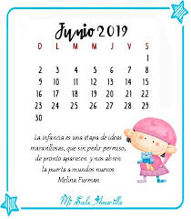 Los incendios en argentina de 2020 son un conjunto de numerosos focos de incendios en curso en más de la mitad de las provincias de ese país. Mi Sala Amarilla Calendario De Junio 2019 Con Efemerides