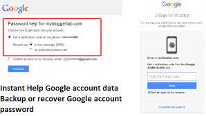 Instant Help Google Account Data Backup Or Recover Google Account Password Account Recovery Accounting Google Account