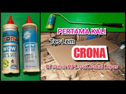 Lem akan mudah larut dan encer kembali. Lem Kayu Aibon