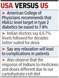 indian doctors oppose new diabetes norms mumbai news