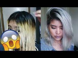 How To Get Silver Hair With Wella T18 Deez Beauty Youtube White Ombre Hair Silver Hair Silver Hair Dye