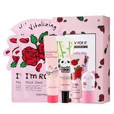 This is online store of tonymoly canada. Amazon Com Tonymoly Glow For It Rose And Peach Skincare Set Premium Beauty