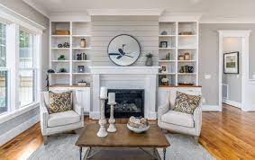 Vintage farmhouse living room decor. 75 Beautiful Farmhouse Living Room Pictures Ideas August 2021 Houzz