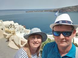 Claudio Bezerra Santorini, Greece