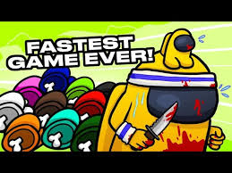 I Speed Ran As Impostor In Among Us Youtube