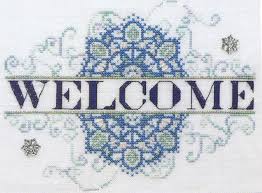 Check spelling or type a new query. Snowflake Welcome Cross Stitch Pattern By Marnic Designs