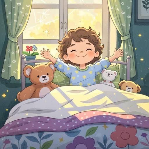 Free Sunrise Bedroom Magic Image - Illustration, Child, Morning | Download at StockCake