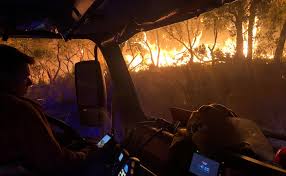 Police will allege a patrol spotted a vehicle speeding away from a fire that had recently started in clarendon on piggott range road just after 6pm on sunday. Houses Engulfed But Blaze Now Contained Indaily