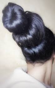 Hair Style Hairstyle Bun Donuts Hair Double Buns Two Buns تسريحة شعر الكعكتين كعكة شعر كبيرة دونات الشعر Big Hair Bun ك Hair Double Buns Ear Tattoo