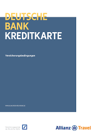 Https Www Deutsche Bank De Dam Deutschebank De Shared Pdf Pk Konto Karten Motivkarte Versicherungsbedingungen 2013 Pdf