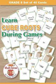Square And Cube Roots Cube Roots Square And Cube Roots Math Centers