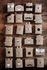 Diy Adventskalender Lustige Tiere Im Wald Adventkalender Adventskalender Tiere Adventkalender Basteln