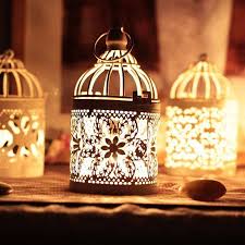 Bird Cage Candle Holders Wholesale Decorative Moroccan Tea Light Lantern For Weddings Parties Decorations Wrinkled Wedding Dress Vintage Candles Bird Cage Candle Hanging Candle Lanterns