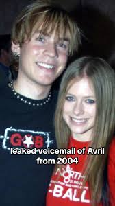 a voice message that was sent from Avril to Evan Taubenfeld back in 2004  @Avril Lavigne