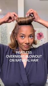 tried the viral overnight blowout