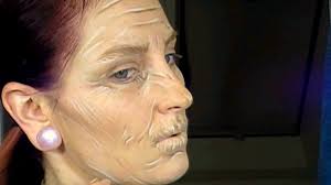 old age makeup tutorial transformation