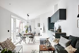 Un Petit Appartement Suedois Tout En Longueur Planete Deco A Homes World Petit Appartement Deco Petit Appartement Appartement