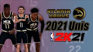 Founded in 1946 as the buffalo bisons, the hawks have called atlanta home since 1968 and currently play in philips arena in the heart of. 2021 Atlanta Hawks Mlk City Edition Uniforms For Nba 2k21 Youtube