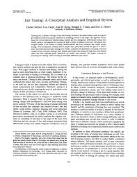 Pdf Just Teasing A Conceptual Analysis And Empirical Review