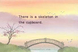 We did not find results for: Good Sentence Appreciation There Is A Skeleton In The Cupboard