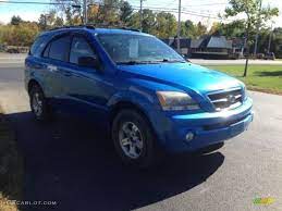 2005 Spark Blue Metallic Kia Sorento Lx 4wd 86559190 Photo 3 Gtcarlot Com Car Color Galleries Kia Sorento Car Colors Kia