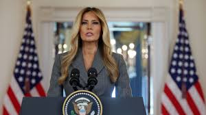 Melania Trump denies friendship with Epstein in rare address