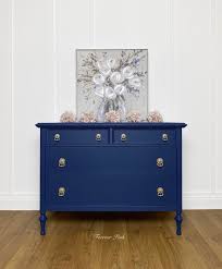 True to its nature, antique bedroom dresser is the perfect piece of furniture your bedroom will need for a long time. New Vintage Four Drawer Chest Of Drawers Blue Antique Dresser Farmhouse Bedroom Furniture By Foreverpinkvintage From Forever Pink Of Glen Mills Pa Attic