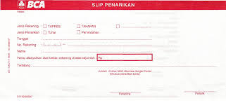 Bca (bank central asia) bca menyediakan banyak produk kartu kredit yang tidak hanya cocok untuk para pengguna pertama tapi juga para anak muda yang baru berpenghasilan. Slip Penarikan Resourceful Bca Slip Penarikan Tahapan C Pemindahan Valdasi Jenis Rekening Jenis Pdf Document