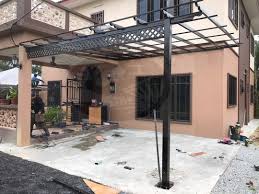 40 gambar model kanopi rumah minimalis desainrumahnya com. Awning Pergola Design Melor Iron Work