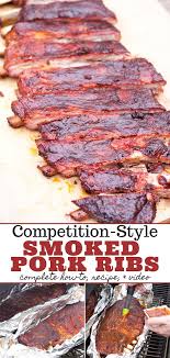 3 2 1 Ribs The Best Method For Smoked Ribs Vindulge Recipe Smoked Pork Ribs Smoked Pork Smoked Food Recipes
