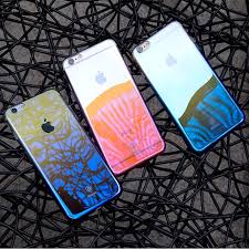 Ultra Slim Lighting Gradient Color Cover For Iphone