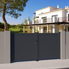 Maybe you would like to learn more about one of these? Portail Battant Aluminium Prado Gris L 350 X H 158 4 Cm Leroy Merlin