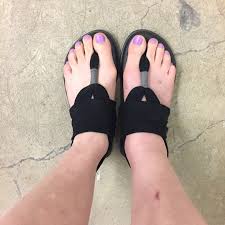 Maybe you would like to learn more about one of these? The Beauty Of Life Beautifying The Broken Ankle A Little Tuesdayshoesday Action With Sanuk Black Yoga Sling 2 Sandals