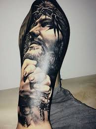 Jesus Tattoos For Men Tattoos Manner Christus Tattoo Und Christliche Tatowierungen