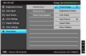 Press and hold down the menu botton, (the one right above the power botton) and hold it, for about 15 sec, then it should unlock again. Solved U2412m Input Source Switch Via Buttons Dell Community