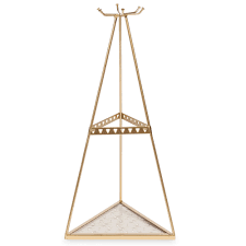 Porte Bijoux En Metal H 31 Cm Gold Mundra Objetos De Decoracion Objetos Metal