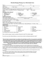 Fill, sign and send anytime, anywhere, from any device with pdffiller. 67 Massage Intake Form Templates Free To Download In Pdf