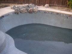 While it is more expensive than plaster, it is the highest quality pool resurfacing material available due to its longevity and ability to hide chemical residue. New Pebble Tec Finish Looks Mottled Is It Normal