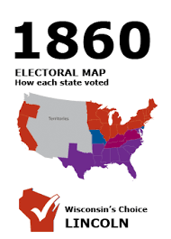 1860 Election Wi Results Presidential Elections Online Exhibits Wisconsin Historical Society