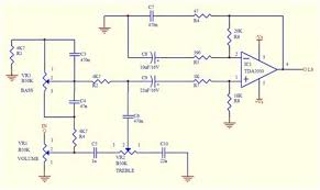 Tda2030 Complete Tone Control Circuit Diagram Power Amplifiers Circuit Diagram Amplifier