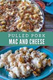 Take a plate of pulled pork to new heights with these easy, inspired side dishes. Pulled Pork Mac And Cheese Pulled Pork Dinner Pulled Pork Side Dishes Mac And Cheese