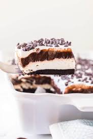 The regular sized oreos have just. Chocolate Lasagna Recipe The Cookie Rookie