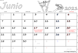 Calendario junio 2021 en microsoft excel xlsx. Calendario Junio 2021 Argentina Imprimir El Pdf Gratis