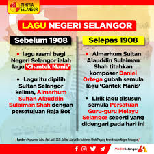 (kepercayaan kepada tuhan) (kesetiaan kepada raja dan negara) (keluruhan. Media Selangor Triviaselangor Lagu Negeri Selangor Grafikmediaselangor Facebook