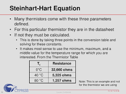Ppt Measuring Temperature With Thermistors Powerpoint Presentation Free Download Id 4746645 The classic steinhart and hart equation has the form: measuring temperature with thermistors