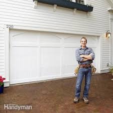 All the other paint is sticking fine. Garage Door Makeover Diy Family Handyman