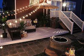 Backyard lighting ideas can add a touch of grandeur to an elegant garden. 14 Outdoor Decorating Ideas For Small Spaces