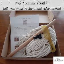 Today i have an even easier diy for you, because this macrame wall hanging tutorial is especially suitable for beginners! Buy Macrame Feather Diy Craft Kit Make Your Own Boho Style Home Decor Wall Hanging Rewarding Art Project Suit Beginner Online In Morocco B08978j3yd