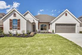 Black And White Painted Brick House Clarity Homes Fort Worth White Painted Brick Home Gray Accents Stained Shutters Better Things White Paint House Painted Brick Exteriors White Brick Houses