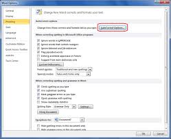 Using And Configuring Autoformat As You Type Legal Office Guru